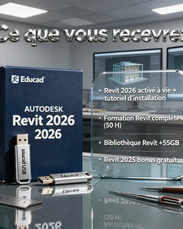 Créez, structurez et valorisez vos maquettes numériques avec Revit 2026